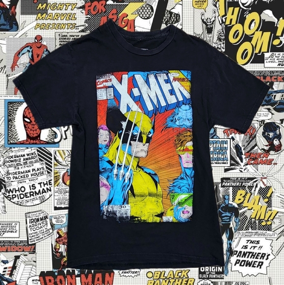 Marvel X-men Wolverine Comic Book Graphic T-Shirt Size S - Picture 1 of 6